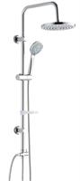 COLONNA DOCCIA C/DEVIATORE TONDA