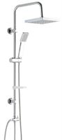 COLONNA DOCCIA C/DEVIATORE QUADRA